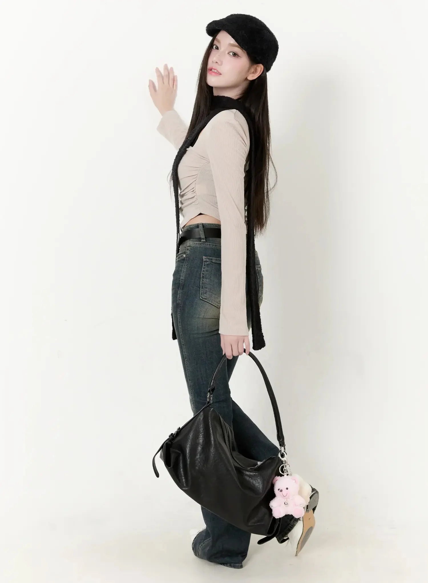 karla-vintage-logo-flare-jeans-io520
