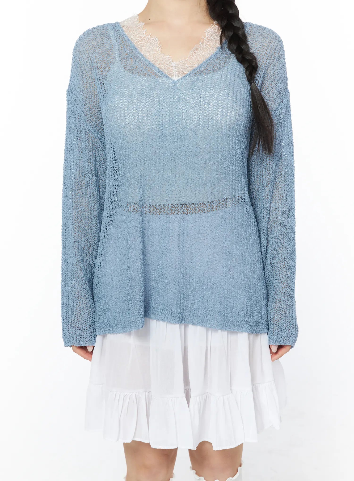 sheer-v-neck-knit-top-cy522