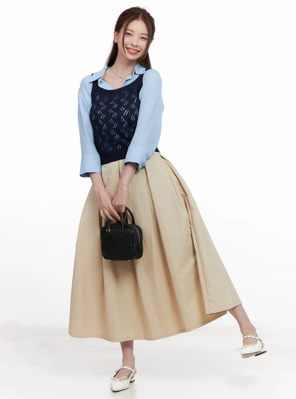 Sleeveless Knit Tank Top CL524