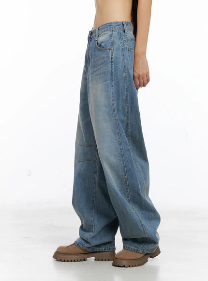 Dakota Relaxed Fit Vintage Wash Jeans CS511