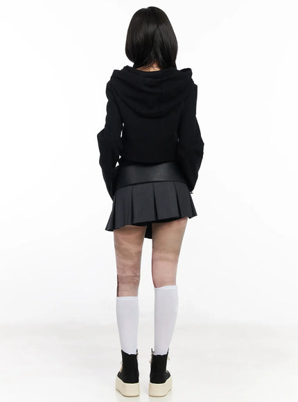 striped-pleated-mini-skirt-cd1202