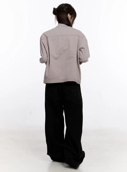 Cotton Zip-Up Jacket CS530