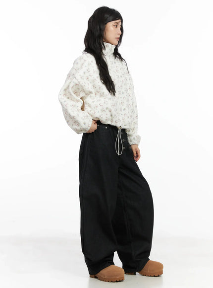 Kelfie Overfit Fleece Jacket CN528