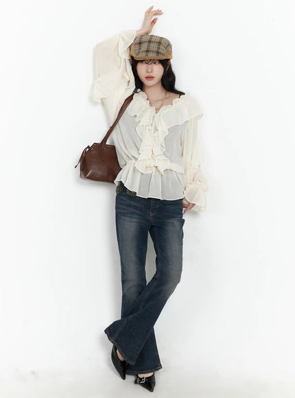 ruffle-long-sleeve-blouse-cj527