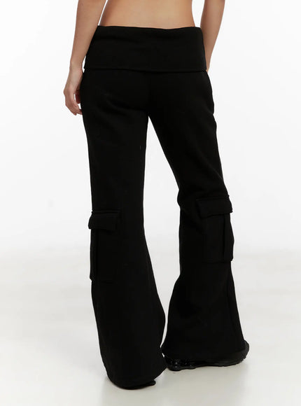 high-waist-cargo-bootcut-pants-cd517