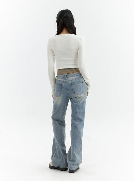 low-waist-cargo-flare-jeans-cj423