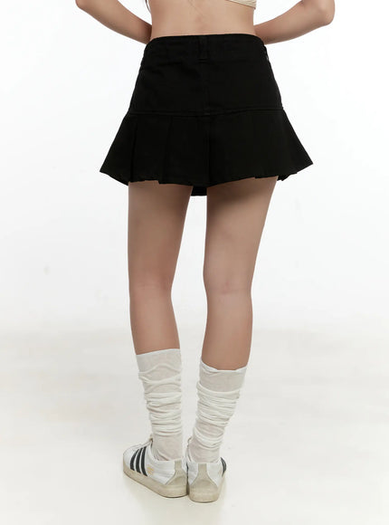 Pleated Mini Skirt CG501