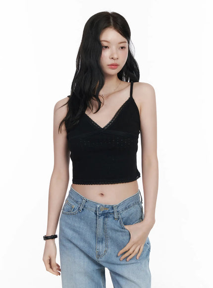Lace Trim Cami CA510