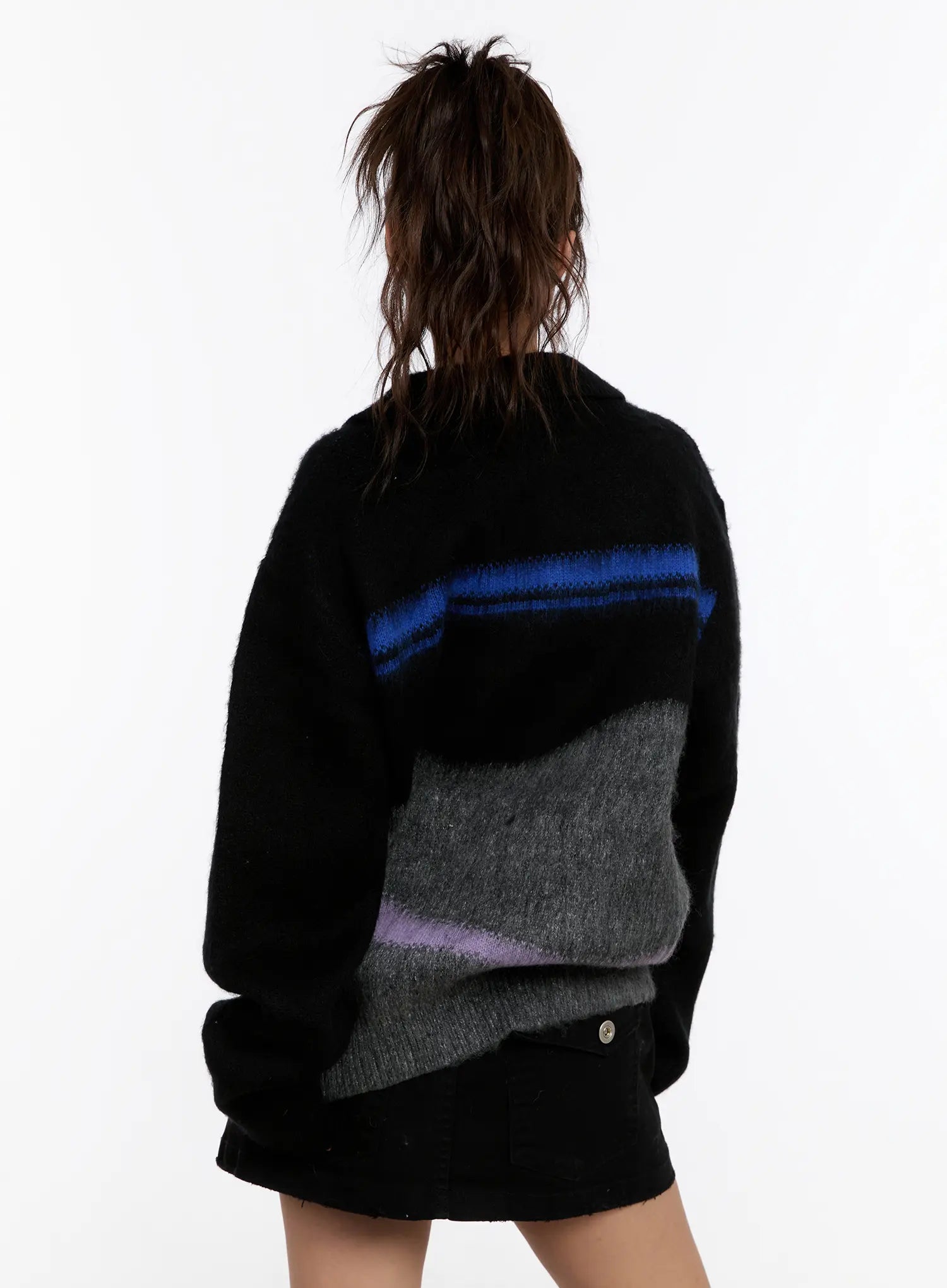 oversized-multi-color-half-zip-knit-sweater-cn527