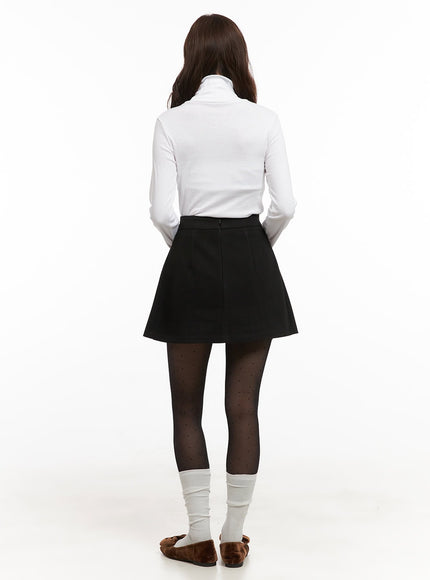 pleated-solid-mini-skirt-od403