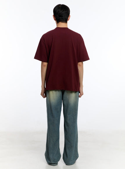 men-s-pintuck-denim-sweatpants-blue-iy529