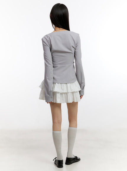 ribbon-tie-v-neck-blouse-top-ca509