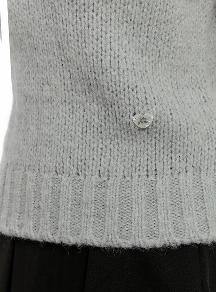 Chic Turtleneck Short Sleeve Sweater ID526