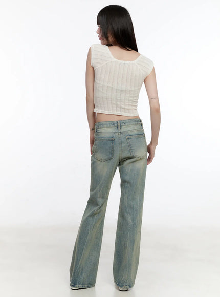 roa-vintage-blue-flared-denim-jeans-cl504