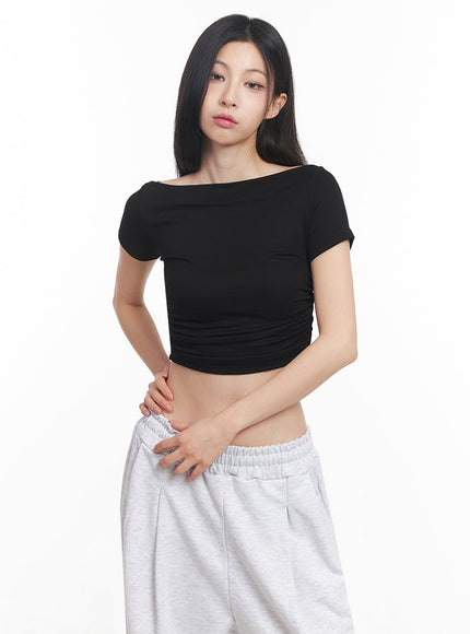off-shoulder-shirred-crop-tee-iy516