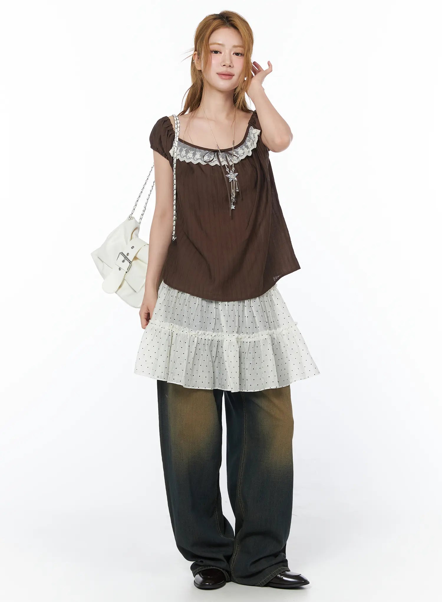 layered-sheer-polka-dot-midi-skirt-cy505