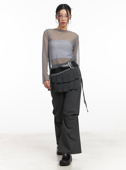pintuck-pleated-bootcut-skirt-pants-cm503