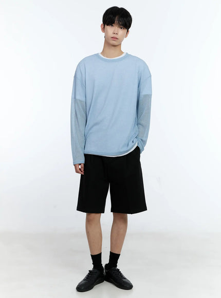 Men's Mesh Long-Sleeve Top IG501