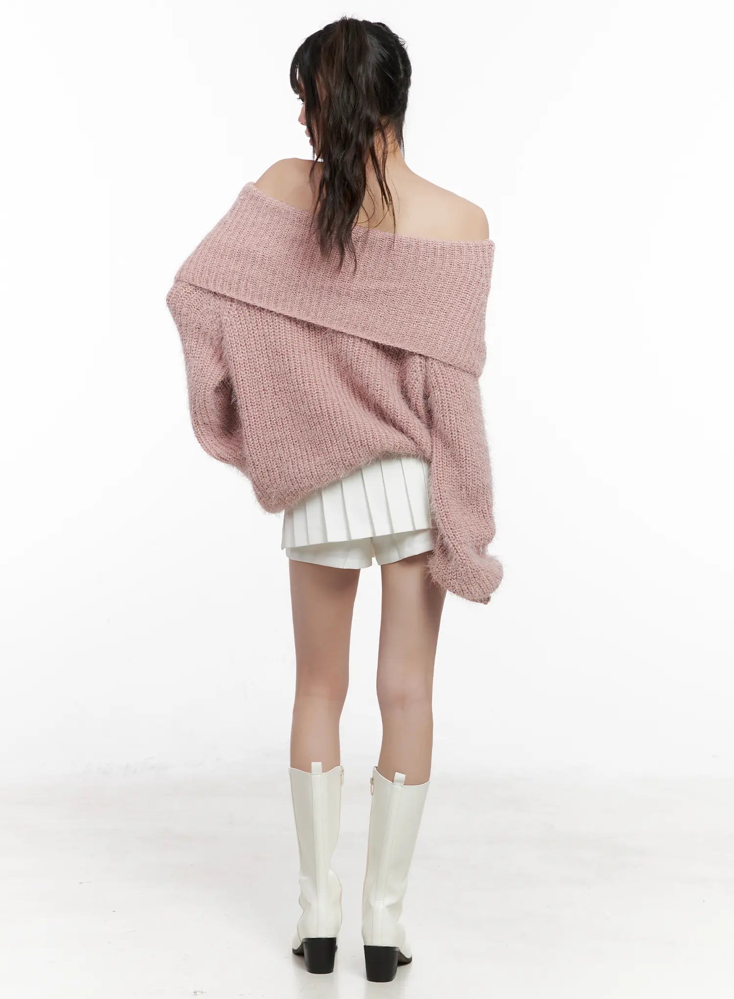 oversized-off-shoulder-fuzzy-knit-sweater-cn510