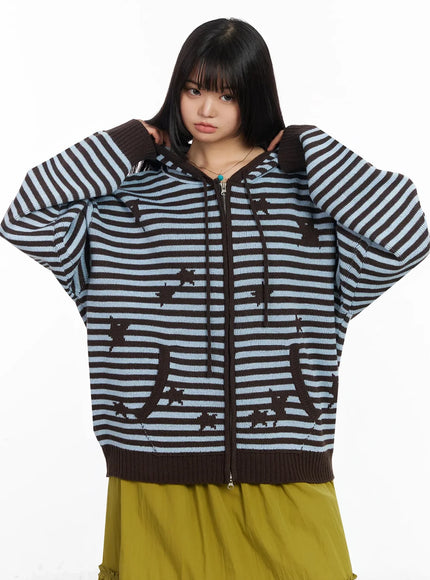 striped-star-pattern-zip-up-hoodie-ia523