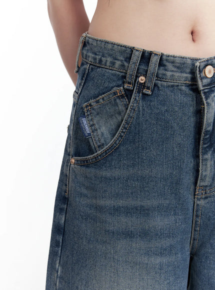 Laney Washed Wide-Leg Jeans CO520