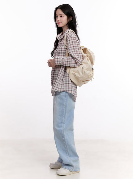 checkered-oversize-collared-shirt-cm527