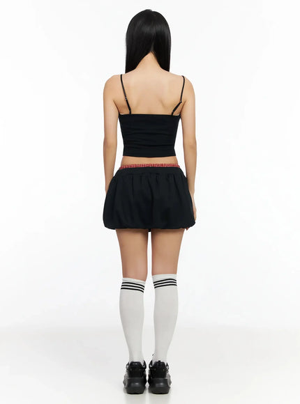 checkered-balloon-skort-ca513