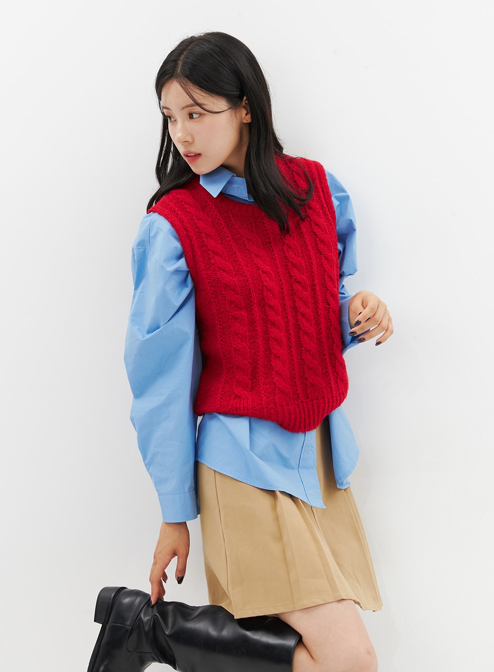 cotton-pleated-mini-skirt-oo312