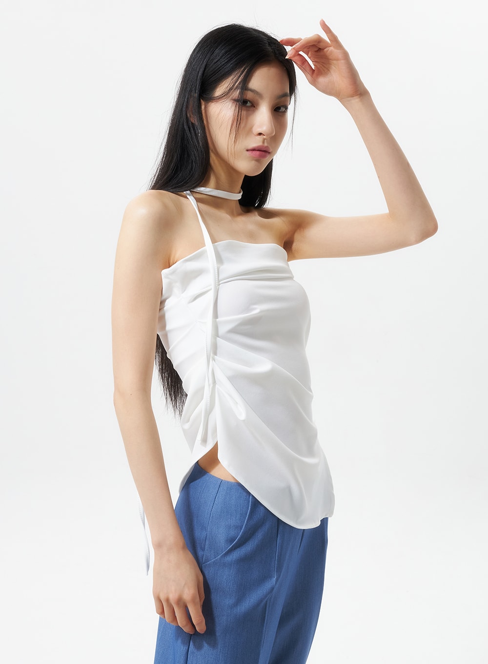sleeveless-top-and-scarf-set-iu326