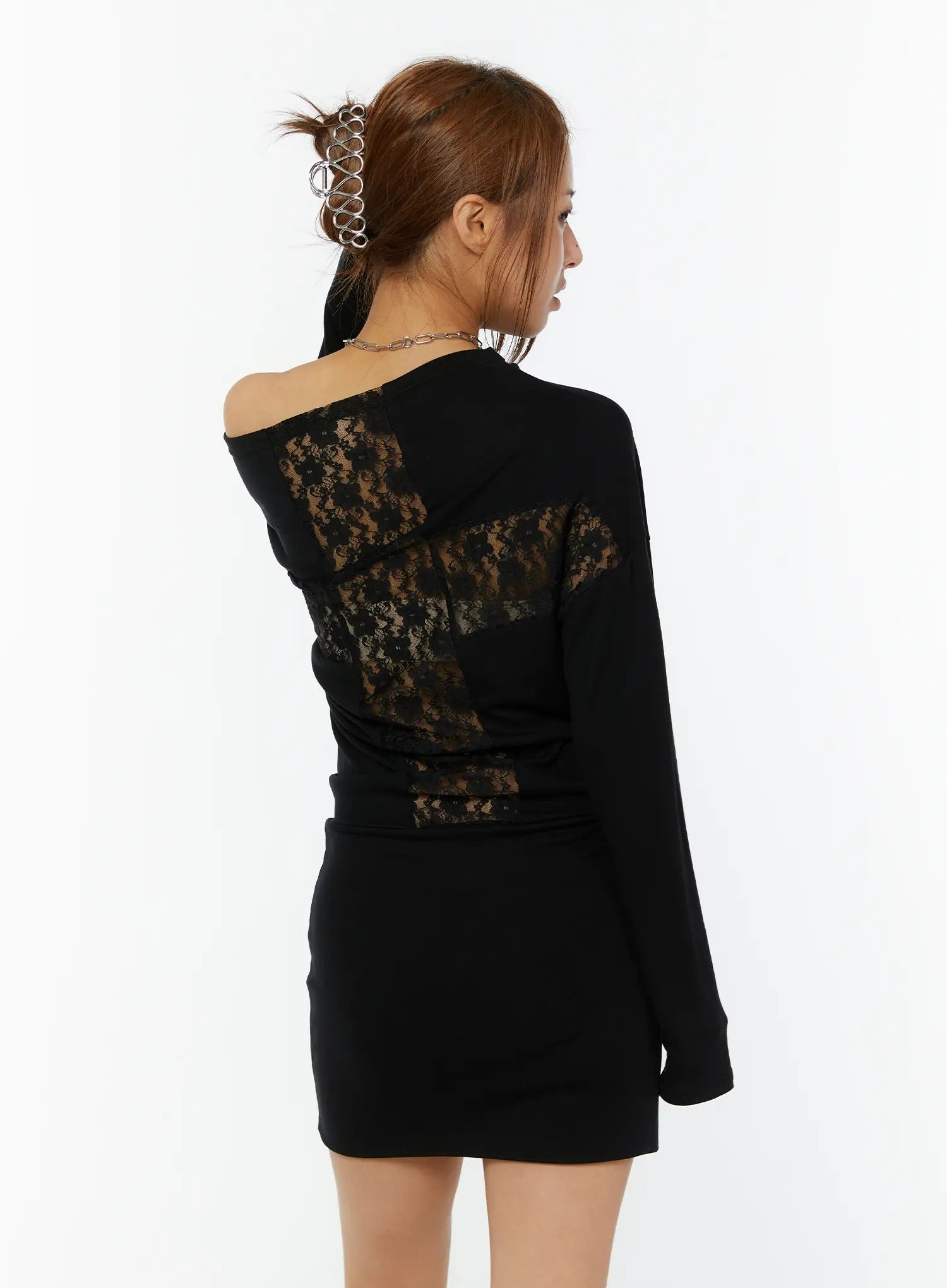 cross-lace-off-shoulder-mini-dress-cy521