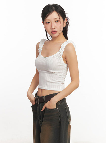 frill-shirring-crop-tank-top-ia524