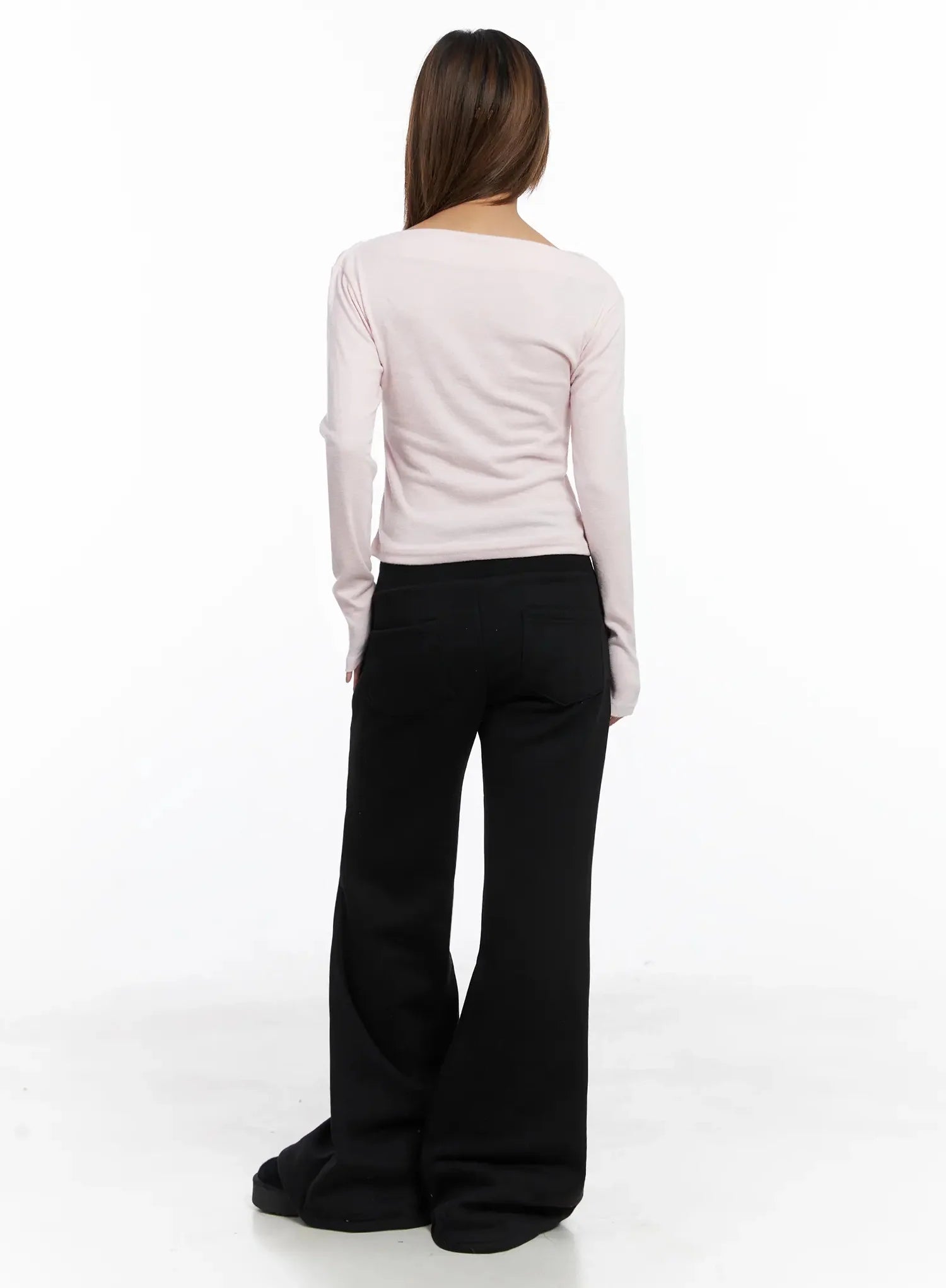 Shirred Boat Neck Top IN528