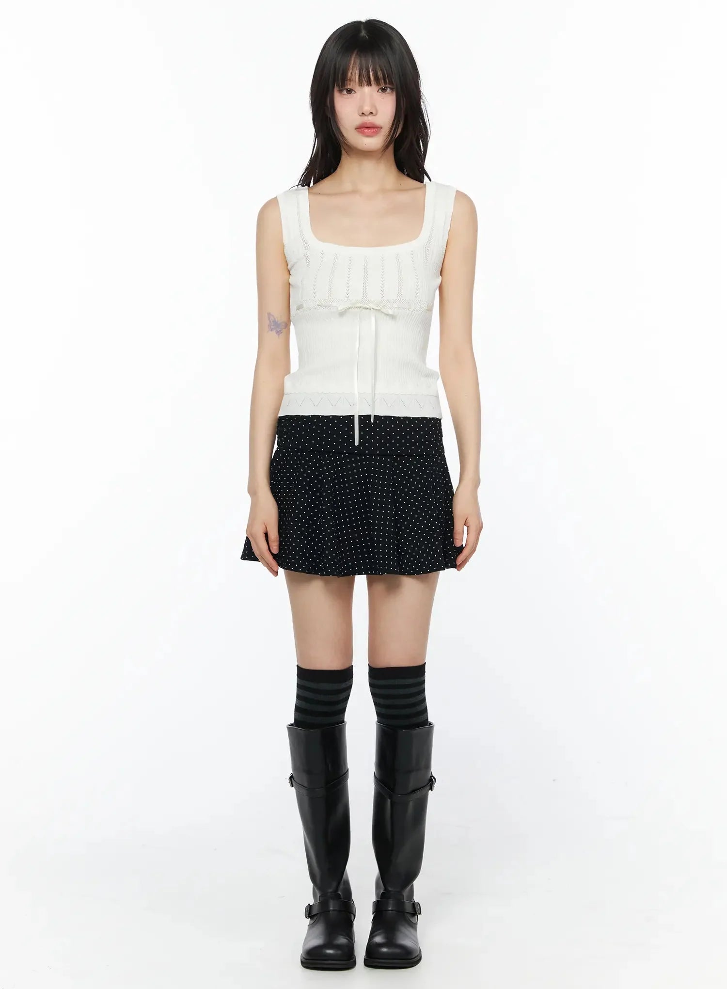 ribbon-knit-sleeveless-top-iy525