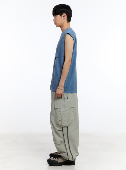 men-s-cargo-balloon-fit-windbreaker-pants-iy530