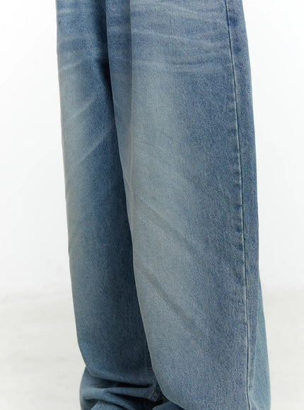 Alaiya Washed Baggy Jeans CF510