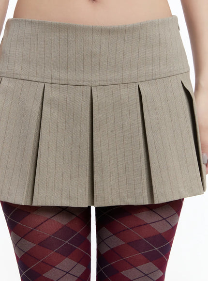 chic-striped-pleated-mini-skirt-cm511