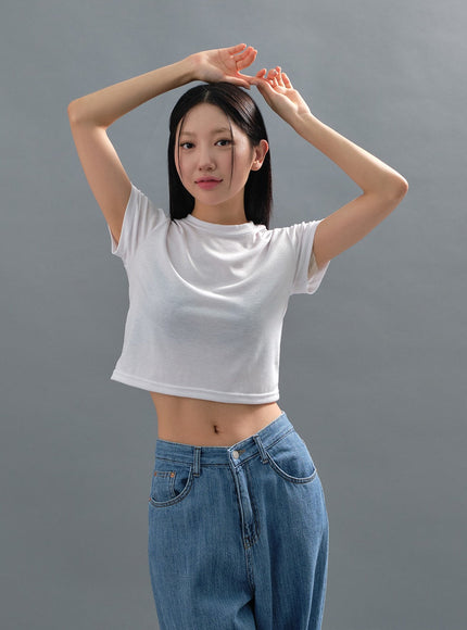 Basic Cropped T-Shirt CJ17