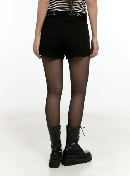 Studded Casual Shorts CG501