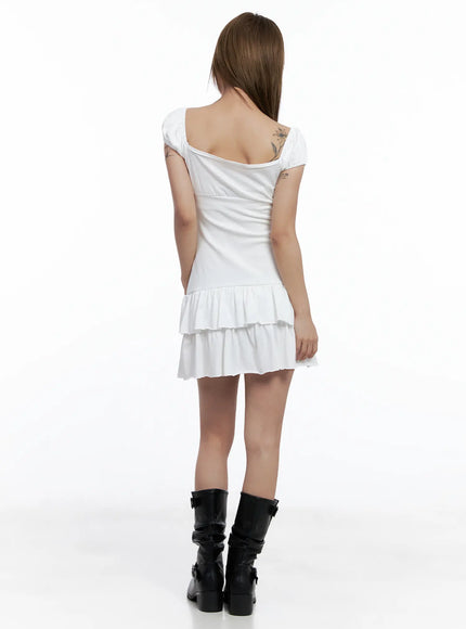 tiered-ruffle-mini-dress-cl514