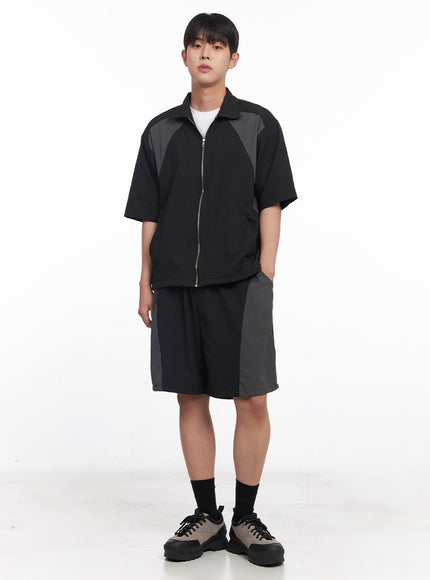 mens-two-tone-wide-leg-shorts-iy520