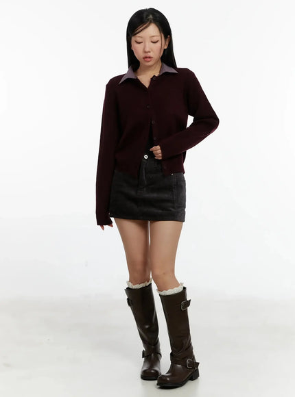 round-neck-knit-cardigan-id525