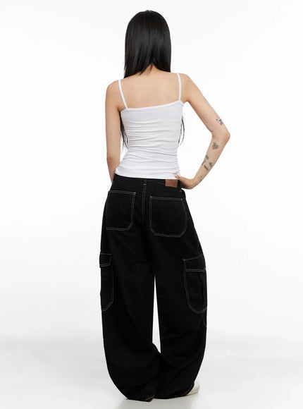 ruche-detail-tank-top-is515