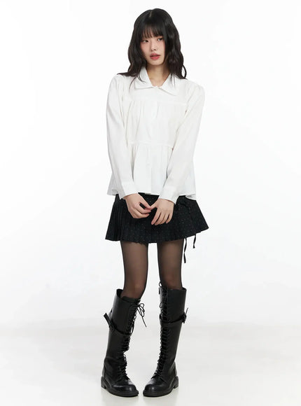 shirred-long-shirt-if505