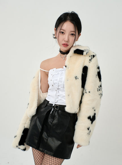 Back Zipper Corset Top BD09