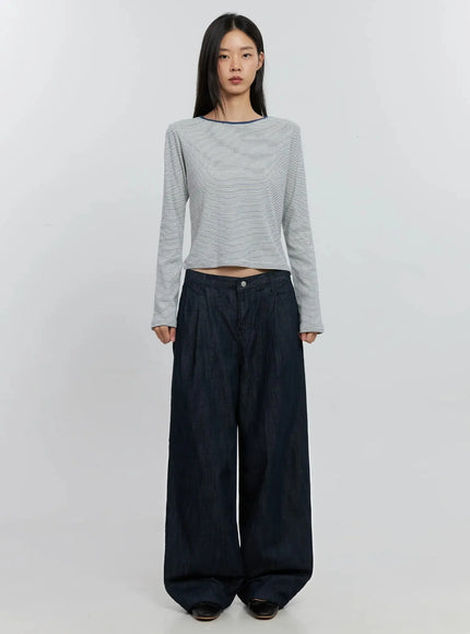 elio-pintuck-wide-leg-jeans-is516