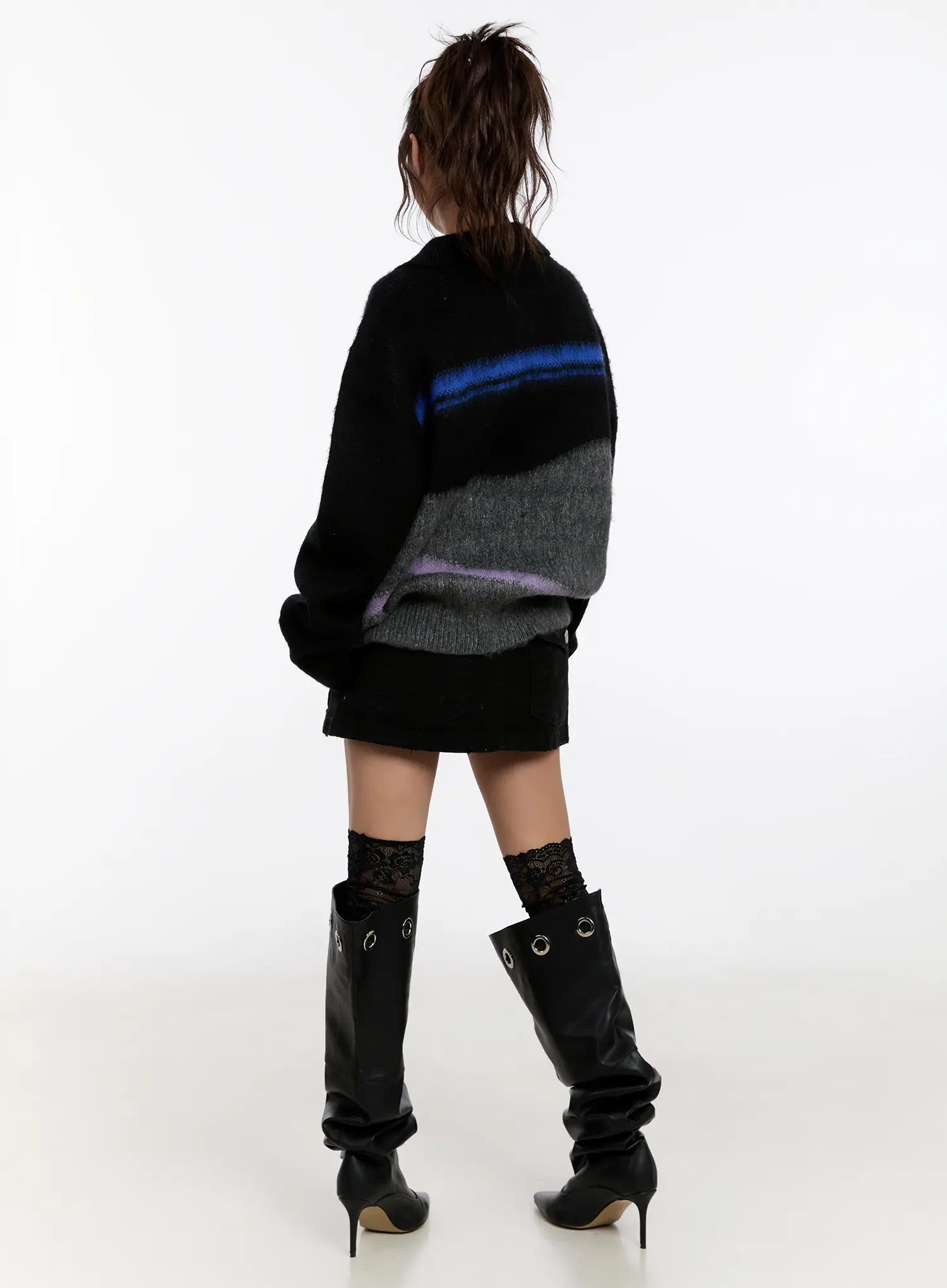 oversized-multi-color-half-zip-knit-sweater-cn527