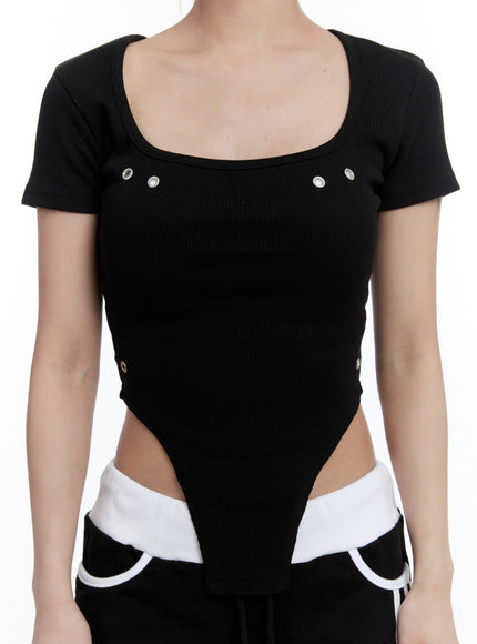 square-neck-eyelet-bodysuit-top-cy530