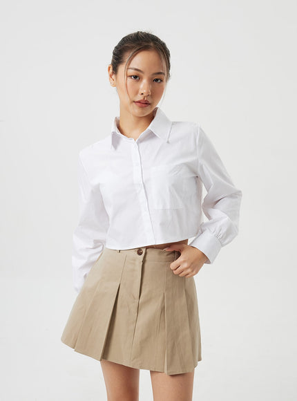 Cropped Basic Shirt CM303