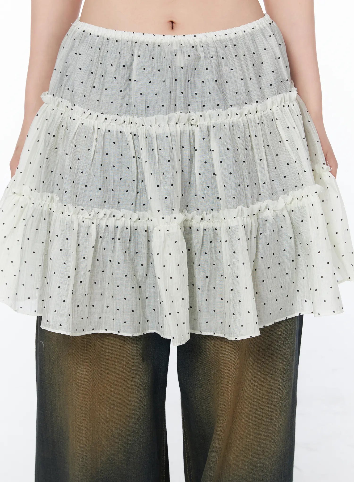 layered-sheer-polka-dot-midi-skirt-cy505