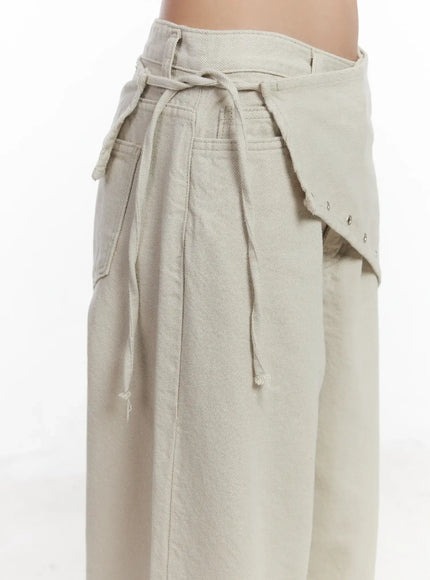 terry-scarf-layered-pants-cj530